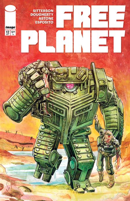 Free Planet #12 - Jed Dougherty Variant (Closed)
