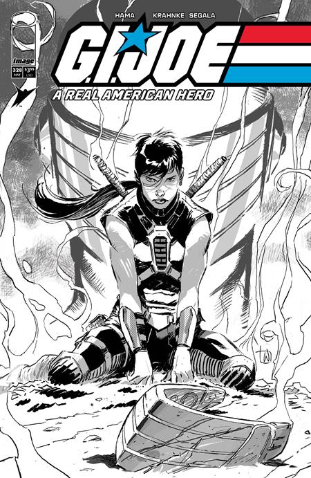 GI Joe: A Real American Hero #328 - Lee Weeks  B+W Variant (Closed)