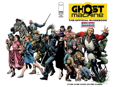 Ghost Machine: The Official Guidebook #2 - Gary Frank Wraparound Main Cover (Closed)
