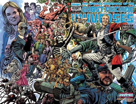 Ghost Machine: The Official Guidebook #2 - Bryan Hitch Wraparound Variant (Closed)
