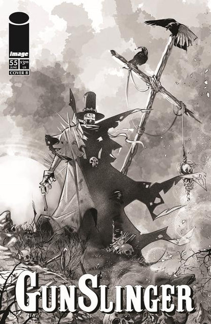 Gunslinger #55 - Spawn Universe - Ig Guara B&W Variant (Closed)