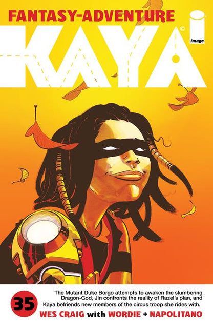 Kaya #35 - Wes Craig Main Cover (Closed)