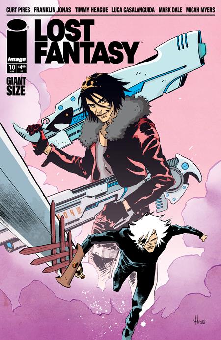 Lost Fantasy #10 - Luca Casalanguida Main Cover (Closed)