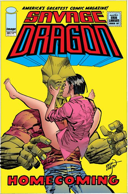 🔞 Savage Dragon #281 - Erik Larsen Main Cover (Closed) R2630