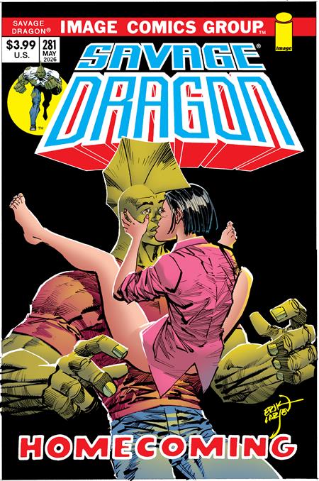 🔞 Savage Dragon #281 (VF/NM) - Erik Larsen 70's Trade Dress Variant (Released) R2630