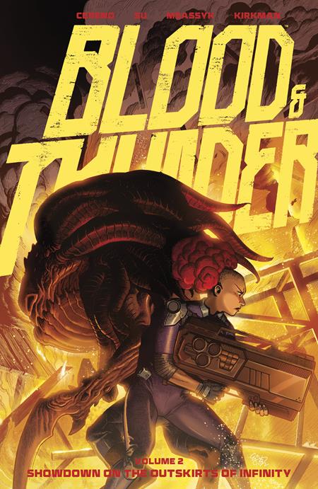 🔞 Blood + Thunder - Vol 02: Showdown on the Outskirts "Main Cover" - TPB - E.J. Su Main Cover (Closed)