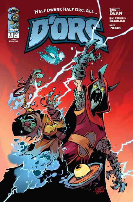 D'orc #2 - Dorc - Brett Bean 3rd Printing Variant (Closed)