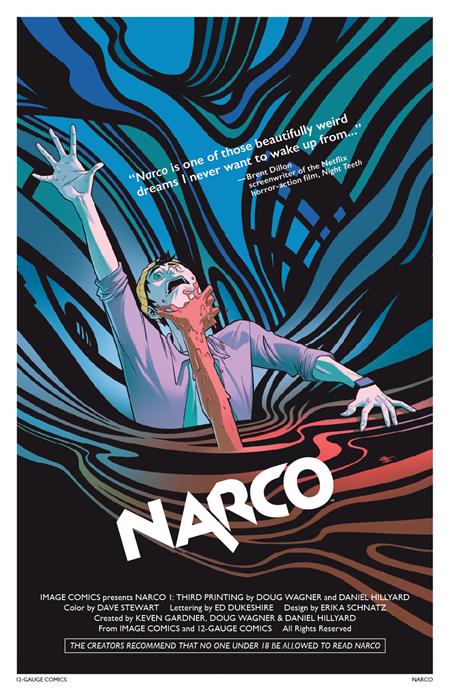 Narco #1 - Hillyard, Stewart 3rd Printing Variant (Closed)