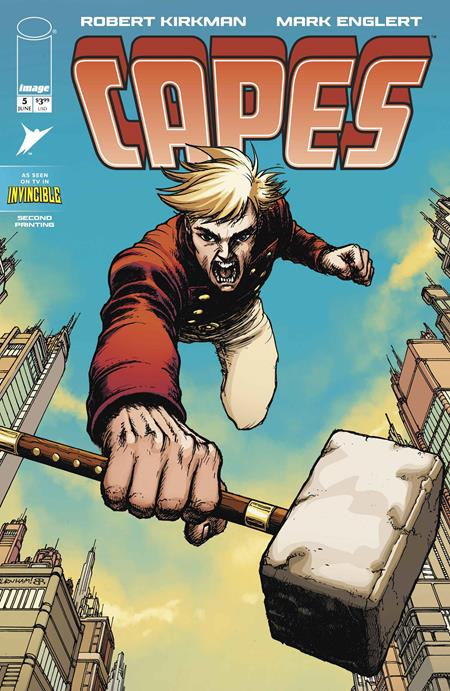 Capes #5 - Invincible Universe - Burnham, Reber 2nd Printing Variant (Closed)