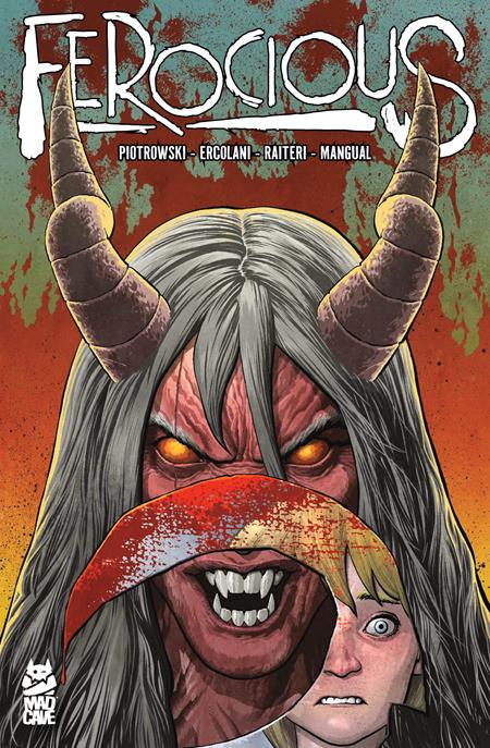Ferocious - TPB - Clarke + Villarubia Main Cover (Closed)