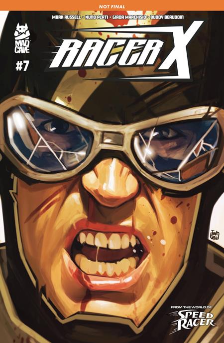 Racer X #7 "Speed Racer" - Francesco Tomaseli Main Cover (Closed)