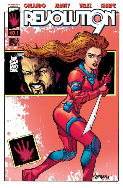 Revolution 9 #5 - Georges Jeanty Main Cover (Closed)