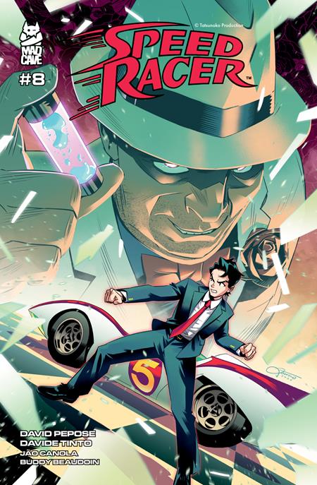 Speed Racer #8 - Alessio Zonno Main Cover (Closed)