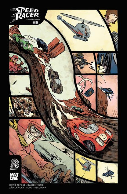 Speed Racer #8 - Jesse Lonergan Variant (Released)