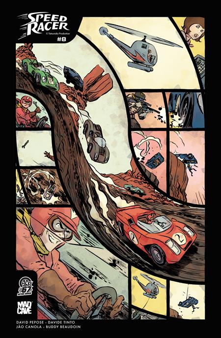 Speed Racer #8 - Jesse Lonergan Variant (Released)