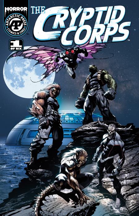 Cryptid Corps #1 - Max Bertolini Main Cover (Closed)