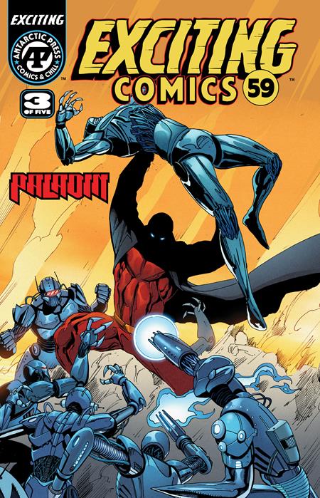 Exciting Comics #59 - Dan Eubanks Main Cover (Closed)