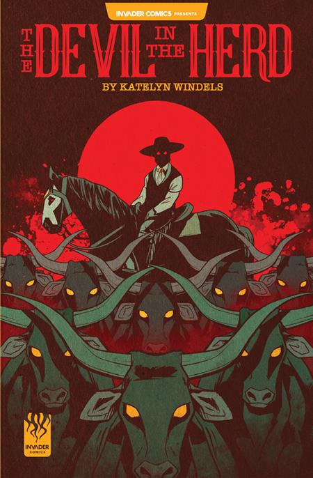 Invader Comics Presents: Devil in the Herd #1 - Katelyn Windels Main Cover (Closed)