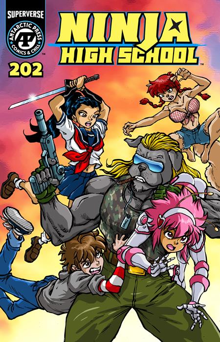 Ninja High School #202 - Ben Dunn Main Cover (Closed)