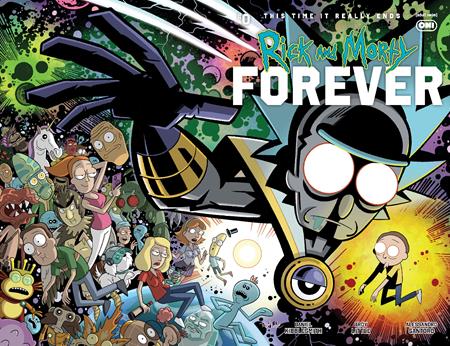 Rick & Morty: Forever #0 - Troy Little Main Cover (Released)