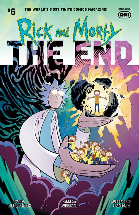 Rick and Morty: The End #6 - Dave Bardin Main Cover (Released)