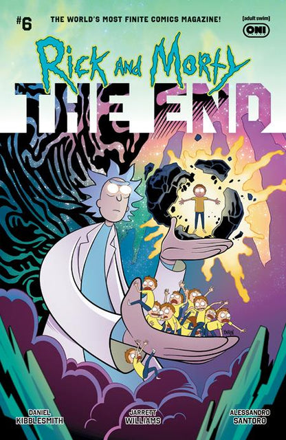 Rick and Morty: The End #6 - Dave Bardin Main Cover (Released)