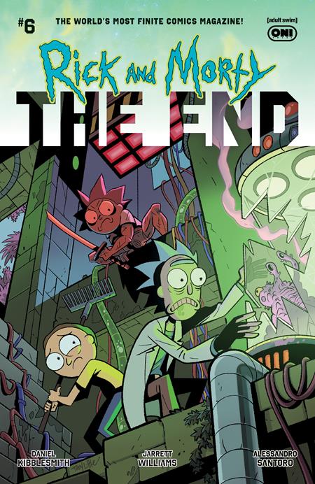 Rick and Morty: The End #6 - Troy Little Variant (Closed)