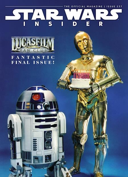 Star Wars: Insider #237 - The Final Issue - R2D2 & C3PO Fan Club Foil Variant (Closed)