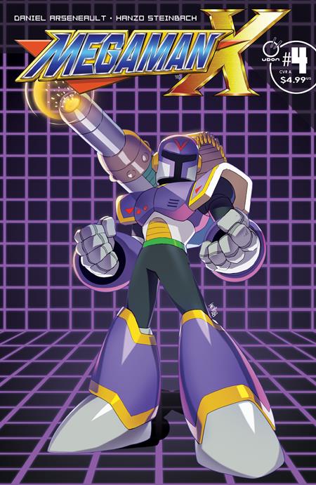Mega Man X #4 - Hanzo Steinbach Main Cover (Closed)