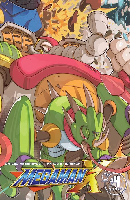 Mega Man X #4 - Edwin Huang Variant (Closed)