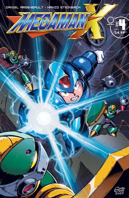 Mega Man X #4 - Guido Guidi Variant (Closed)