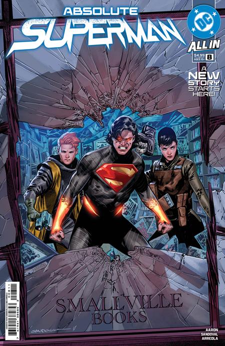 Absolute Superman #8 - Rafa Sandoval Main Cover (Back-Issue)
