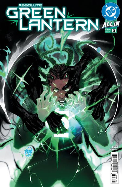 Absolute Green Lantern #3 - Jahnoy Lindsay Main Cover (Back-Issue)