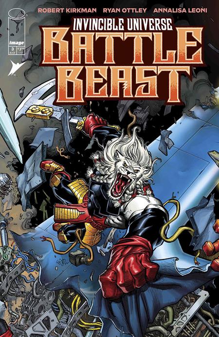 Battle Beast #3 - Invincible Universe - E.J. Su 1:10 Connecting Variant (Back-Issue)