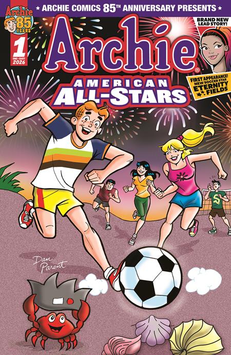 Archie Comics: American All Stars #1 - Dan Parent Main Cover (Closed)