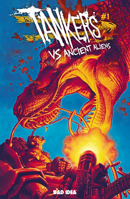Tankers vs Ancient Aliens #1 - Lewis LaRosa Variant (Closed)
