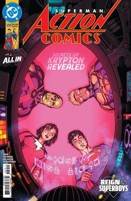 Action Comics #1099 - Reign of the Superboys - Ryan Sook Main Cover (Released)