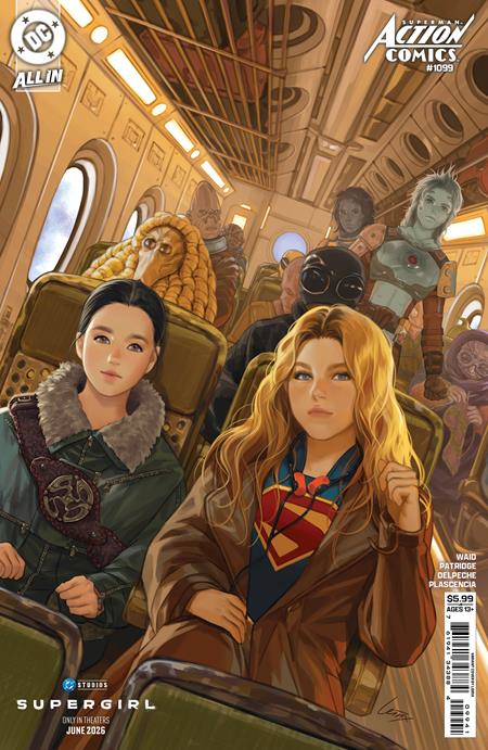Action Comics #1099 - Reign of the Superboys - Lesley Leirix Li Supergirl Movie Variant (Released)