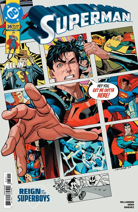 Superman #39 - Reign of the Superboys - Dan Mora Main Cover (Closed)
