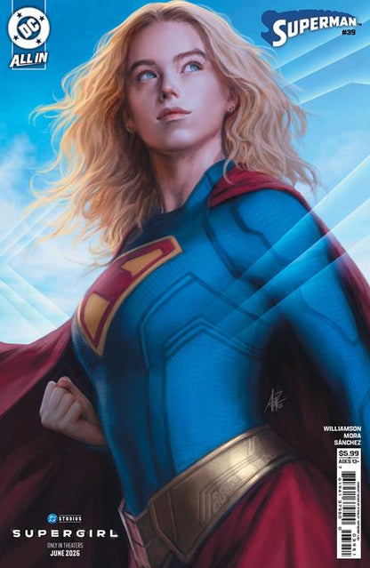 Superman #39 - Reign of the Superboys - Stanley Artgerm Lau Supergirl Movie Variant (Released)
