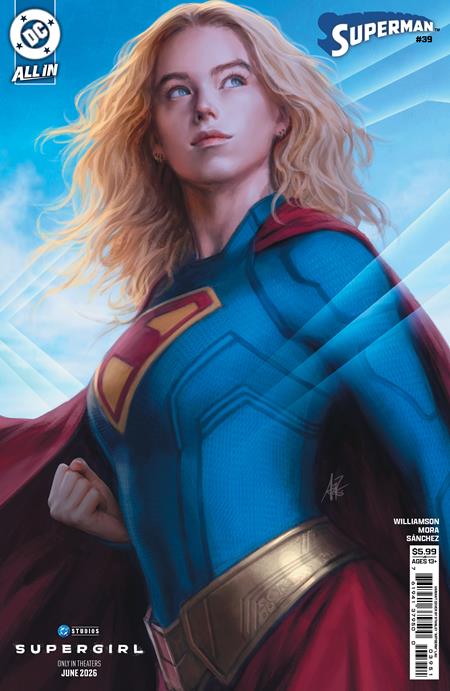 Superman #39 - Reign of the Superboys - Stanley Artgerm Lau Supergirl Movie Variant (Closed)