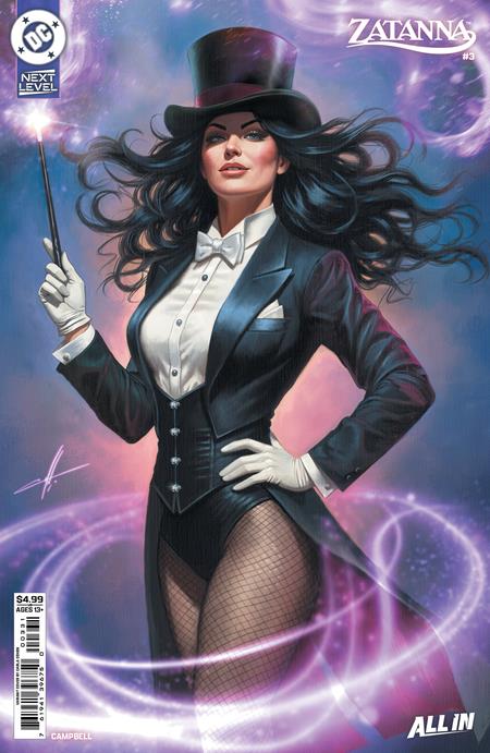 Zatanna #3 - Next Level - Adam Hughes Variant (Closed)