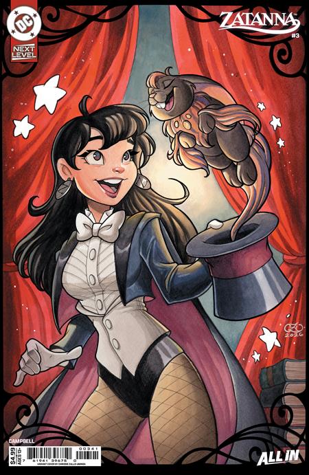 Zatanna #3 - Next Level - Chrissie Zullo Uminga Variant (Closed)