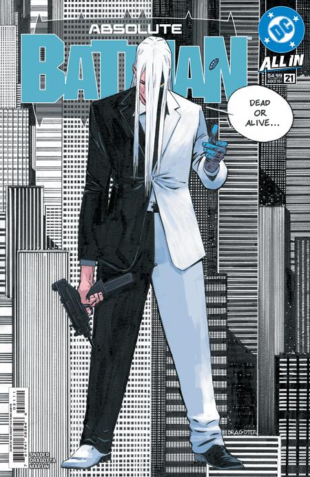 Absolute Batman #21 - Nick Dragotta Two Face Main Cover (Closed)
