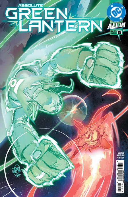 Absolute Green Lantern #15 - Jahnoy Lindsay Main Cover (Closed)