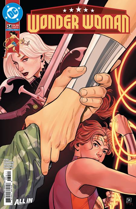 Wonder Woman #34 - Daniel Sampere Main Cover (Closed)