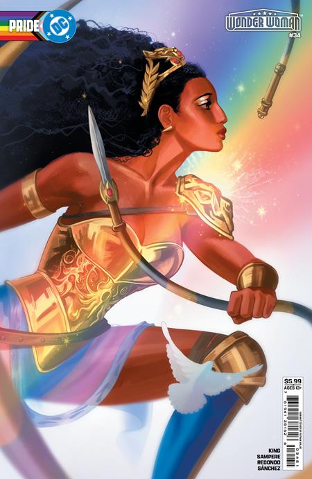 Wonder Woman #34 - Fatima Wajid DC Pride Variant (Closed)