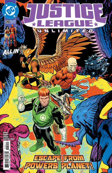 Justice League: Unlimited #20 - Dan Mora Main Cover (Closed)