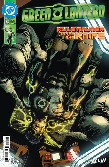 Green Lantern #36 - Eddy Barrows Main Cover (Closed)