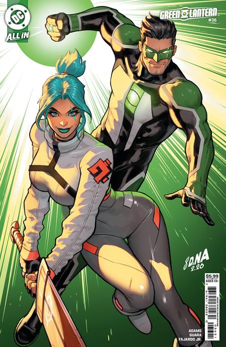 Green Lantern #36 - David Nakayama Variant (Closed)